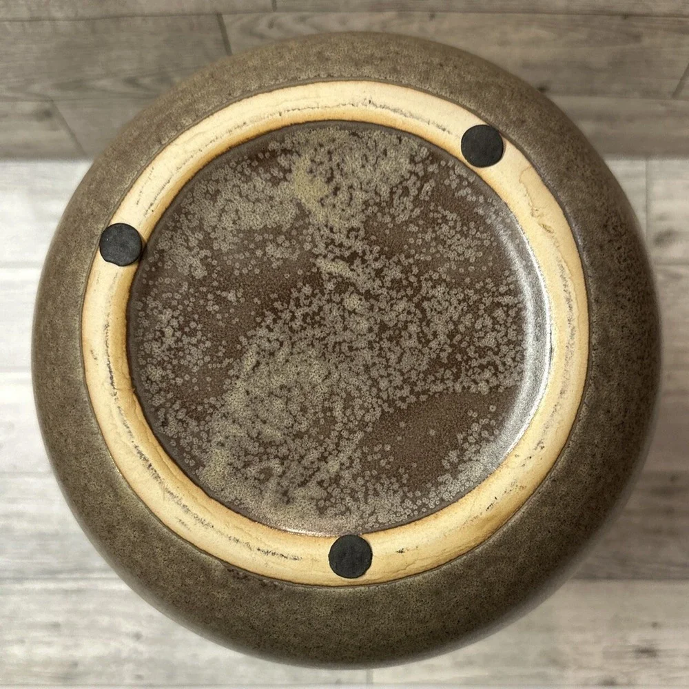 Drip Glaze Pottery Vase‎ 10.5x7